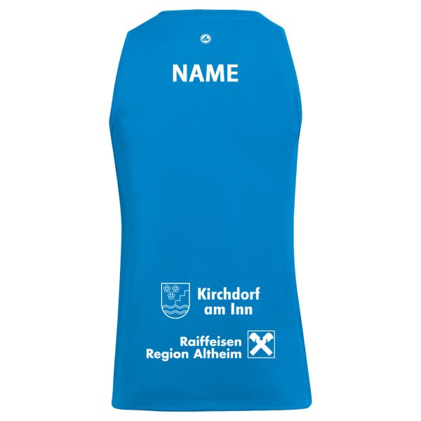 Run 2.0 Tanktop Herren Blau – Jako –  Volleyball Kirchdorf am Inn – Bild 2