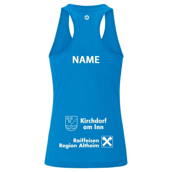 Run 2.0 Tanktop Damen Blau – Jako –  Volleyball Kirchdorf am Inn – Bild 2