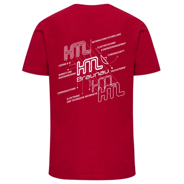 RED Basic T-Shirt S/S – Hummel – HTL Braunau – Bild 4